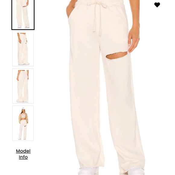 LOVERS + FRIENDS Lara Pant, Color Ivory Sand, Size XXS - Picture 7 of 8